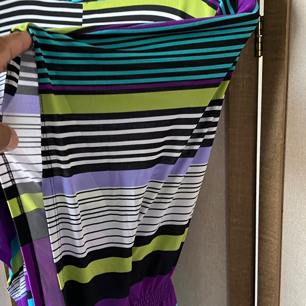 FINAL MARKDOWN Intriguing Threads Women's Striped dress 18w - Picture 13 of 13
